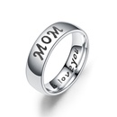 TitaniumStainless Steel Simple Sweetheart Ring  MOM5 NHTP0001MOM5picture28
