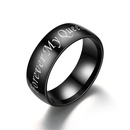 TitaniumStainless Steel Fashion Geometric Ring  Men MYKING5 NHTP0019MenMYKING5picture4