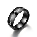 TitaniumStainless Steel Fashion Geometric Ring  Men MYKING5 NHTP0019MenMYKING5picture18