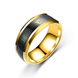 Europische und amerikanische Mode neue intelligente Temperatur anfertigung Paar Ring EKGAnzeige Temperatur ring Quelle Hersteller neue Anpassungpicture19