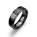 TitaniumStainless Steel Vintage Sweetheart Ring  Black MARRYME5 NHTP0054BlackMARRYME5picture24