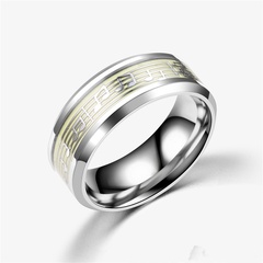 Titanium&Stainless Steel Vintage Sweetheart Ring  (Alloy Alloy Plate No.-6) NHTP0071-Alloy-Alloy-Plate-No-6