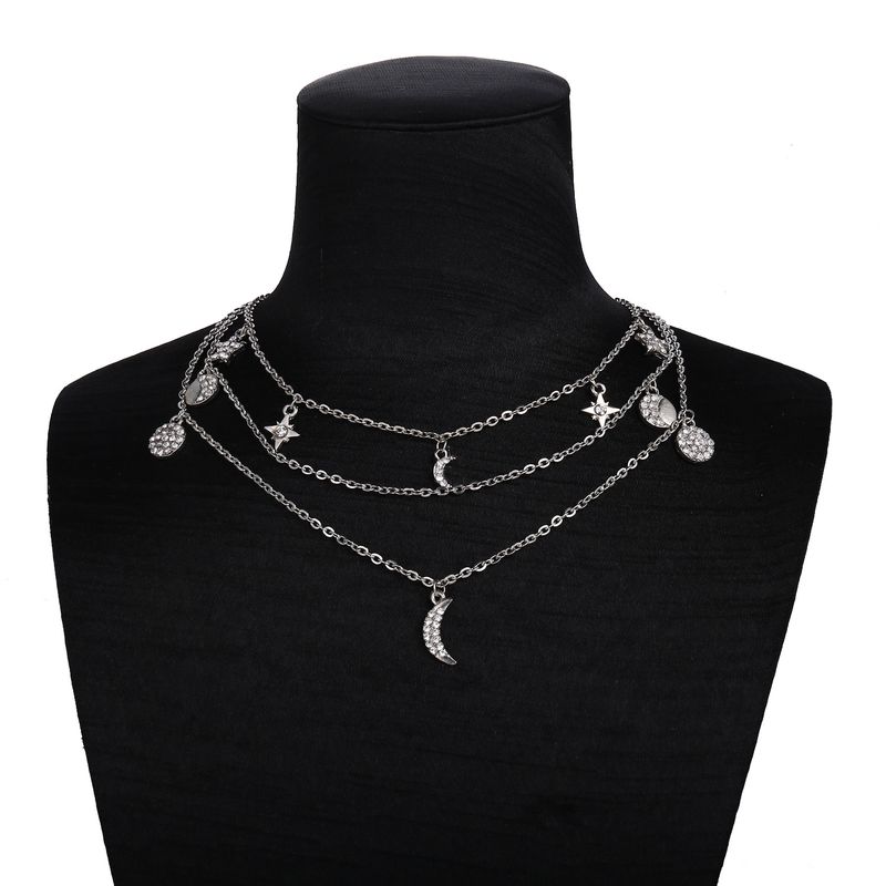 Alloy Fashion Geometric necklace  GAZ0801 alloy NHPJ0027GAZ0801alloy