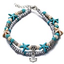 Alloy Fashion Geometric bracelet  GER0702 anchor NHPJ0053GER0702anchorpicture1