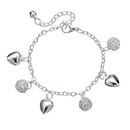 AliExpress Weaving Hollow Love HeartShaped Bracelet Anklet European and American Popular Hand Jewelry Fashion Simple Braceletpicture1