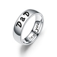 TitaniumStainless Steel Simple Sweetheart Ring  MOM5 NHTP0001MOM5picture101