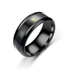 Europische und amerikanische Mode neue intelligente Temperatur anfertigung Paar Ring EKGAnzeige Temperatur ring Quelle Hersteller neue Anpassungpicture150
