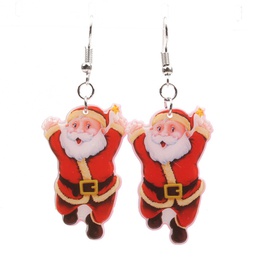 Acrylic Fashion Geometric earring  Santa Claus 1 NHYL0542SantaClaus1picture4