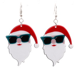 Acrylic Fashion Geometric earring  Santa Claus 1 NHYL0542SantaClaus1picture5