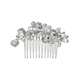 Europe and America Cross Border Bridal Ornament Vintage Hair Comb Crystal Alloy Hair Comb Wedding Dress Accessories Factory Direct Salespicture2