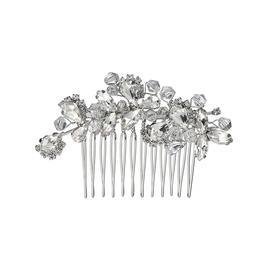 Europe and America Cross Border Bridal Ornament Vintage Hair Comb Crystal Alloy Hair Comb Wedding Dress Accessories Factory Direct Salespicture11