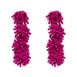 Alloy Fashion Flowers earring  red NHJJ5357redpicture5