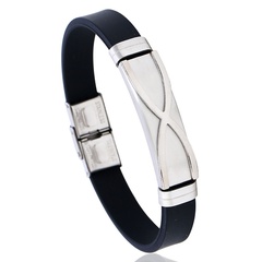 Titanium&Stainless Steel Fashion Geometric bracelet  (Photo Color) NHPK2207-Photo-Color
