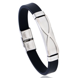 TitaniumStainless Steel Fashion Geometric bracelet  Photo Color NHPK2207PhotoColorpicture1