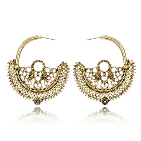 Alloy Vintage Flowers earring  (Alloy) NHGY2833-Alloy's discount tags