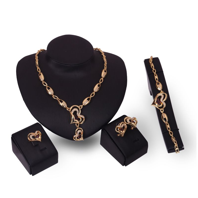 Alloy Fashion  Jewelry Set  18K alloy  61154202 NHXS219518Kalloy61154202