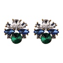 Imitated crystalCZ Fashion Geometric earring  green NHJQ11141greenpicture1