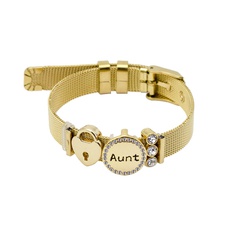 Titanium&Stainless Steel Fashion Geometric bracelet  (Alloy Sister) NHHN0387-Alloy-Sister