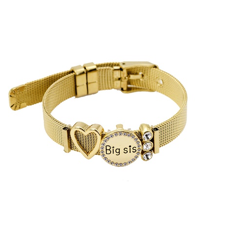 Titanium&Stainless Steel Fashion Sweetheart bracelet  (Alloy Bigsis) NHHN0391-Alloy-Bigsis's discount tags