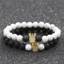 Alloy Fashion Geometric bracelet  Small crown of volcanic stone NHYL0546Smallcrownofvolcanicstonepicture5