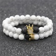 Alloy Fashion Geometric bracelet  Small crown of volcanic stone NHYL0546Smallcrownofvolcanicstonepicture30