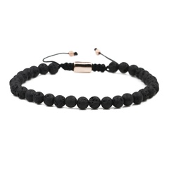 Alloy Fashion bolso cesta bracelet  (Volcanic stone) NHYL0565-Volcanic-stone