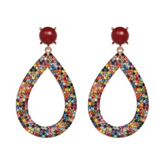 Alloy Fashion Geometric earring  (color) NHJJ5374-color