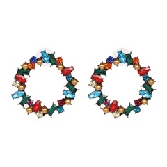 Alloy Fashion Geometric earring  (color) NHJJ5385-color