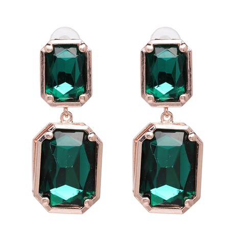 Alloy Fashion Geometric earring  (green) NHJJ5386-green's discount tags