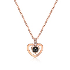 Copper Fashion Sweetheart necklace  (61181588A) NHLP1415-61181588A