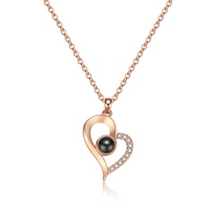 Copper Fashion Sweetheart necklace  (61181587A) NHLP1417-61181587A