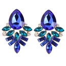 Alloy Fashion Geometric earring  blue NHJJ4018bluepicture1