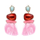 Alloy Fashion Flowers earring  red NHJJ4077redpicture7