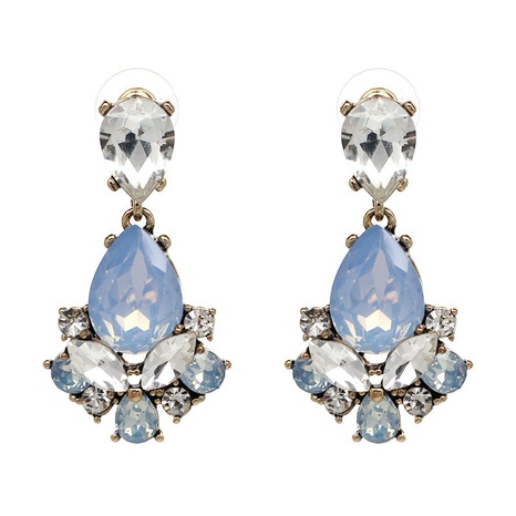 Alloy Fashion Geometric earring  (blue) NHJJ4111-blue's discount tags