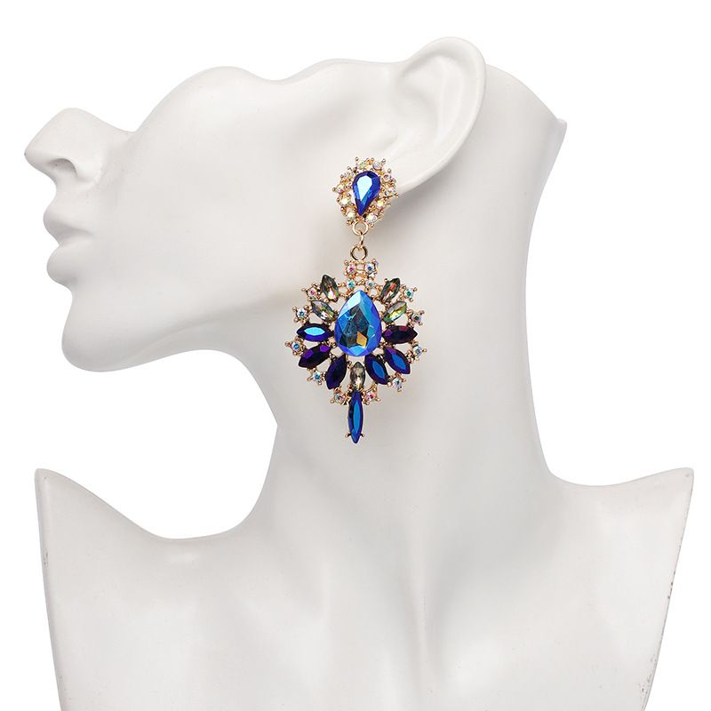 Alloy Fashion Geometric earring  blue NHJJ4344blue