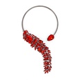 Alloy Fashion Geometric necklace  red NHJJ4071redpicture9