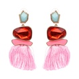 Alloy Fashion Flowers earring  red NHJJ4077redpicture26