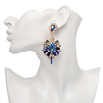 Alloy Fashion Geometric earring  blue NHJJ4344bluepicture7