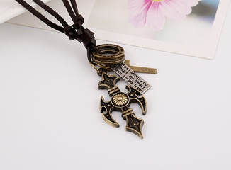 Alloy Fashion Geometric necklace  (cross) NHPK1337-cross