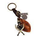 Leather Fashion Skeleton Skull key chain  Photo Color NHPK1374Photo Colorpicture1