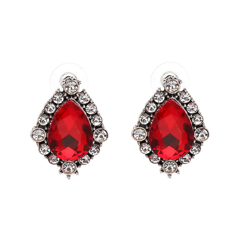 Alloy Fashion Geometric earring  red NHJJ4531red