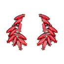 Alloy Fashion Geometric earring  red NHJJ4456redpicture1