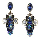 Alloy Fashion Geometric earring  blue NHJJ4598bluepicture1