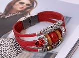 Alloy Fashion Geometric bracelet  red NHPK1301redpicture9