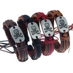 Alloy Fashion Geometric bracelet  (Four colors are made) NHPK1672-Four colors are made