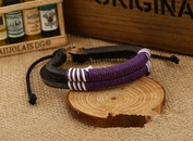 Alloy Fashion Geometric bracelet  purple NHPK1851purplepicture1
