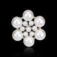 Alloy Korea Flowers brooch  AA078A White k NHDR2407AA078A White kpicture24