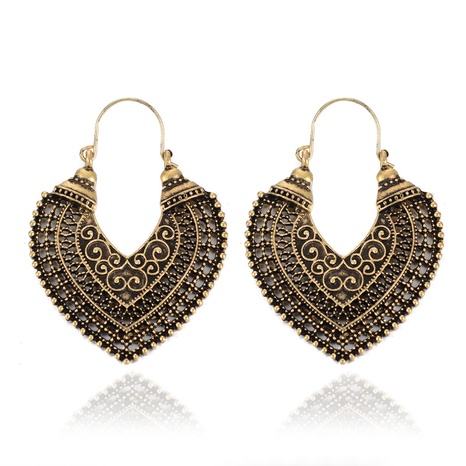 Vintage Alloy plating earring  (Ancient alloy)  NHGY1627-Ancient alloy's discount tags