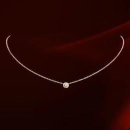 Alloy Korea Geometric necklace  Rose alloy NHLJ3761Rose alloypicture1