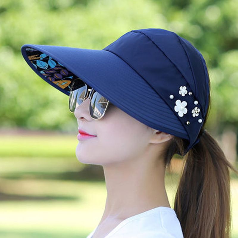 Cloth Fashion  hat  Beads Style  Navy NHCM1239Beads Style  Navy